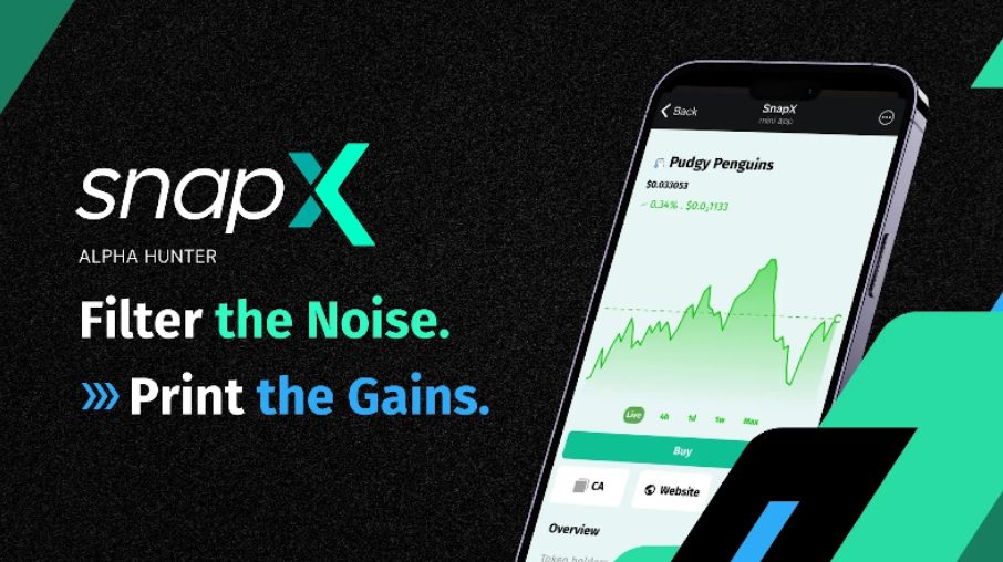 snapx-launches-alpha-hunter:-a-powerful-tool-for-early-stage-memecoin-discovery